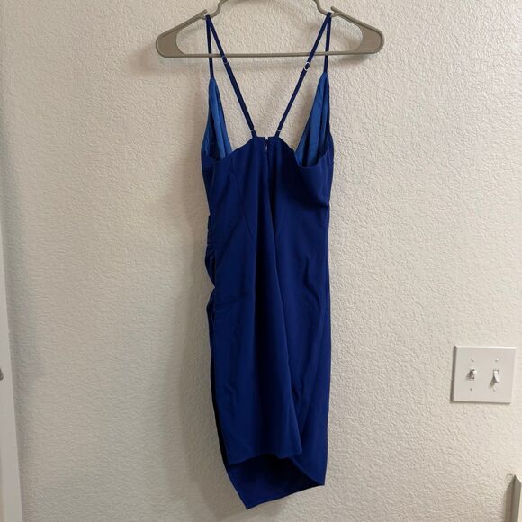 Lovers and Friends Yara Mini Dress in Cobalt Size Small BNWT - Picture 3 of 4